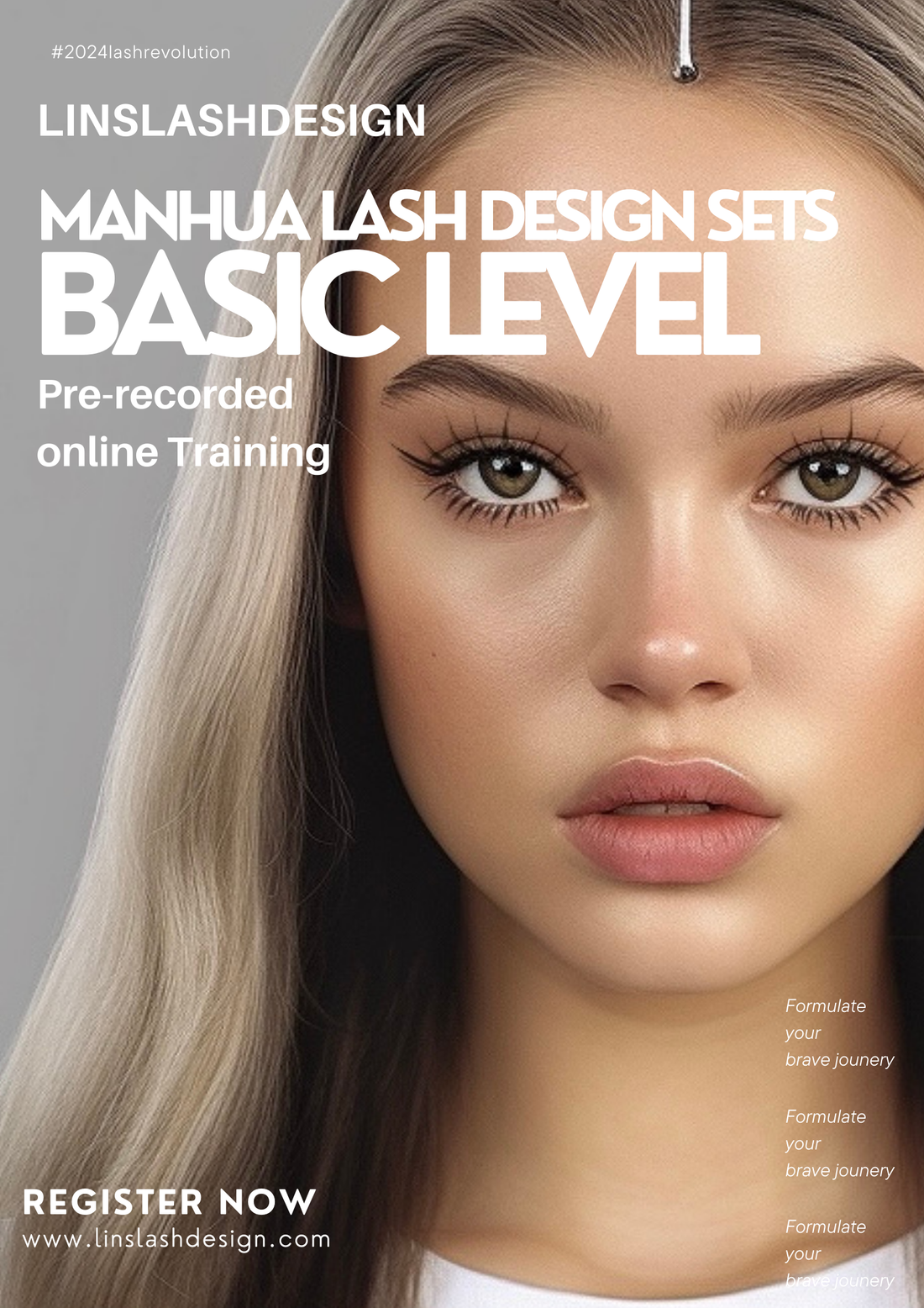 BASIC LEVEL- Manhua Lash Design (Pre-recorded)